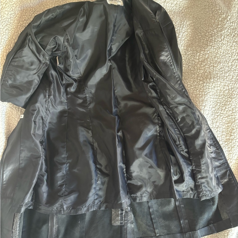 Vintage Leather Dress/Jacket - Picture 7 of 7